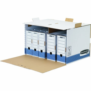 Datei-Box Fellowes Blau Weiß A4 33,5 x 55,7 x 38,9 cm