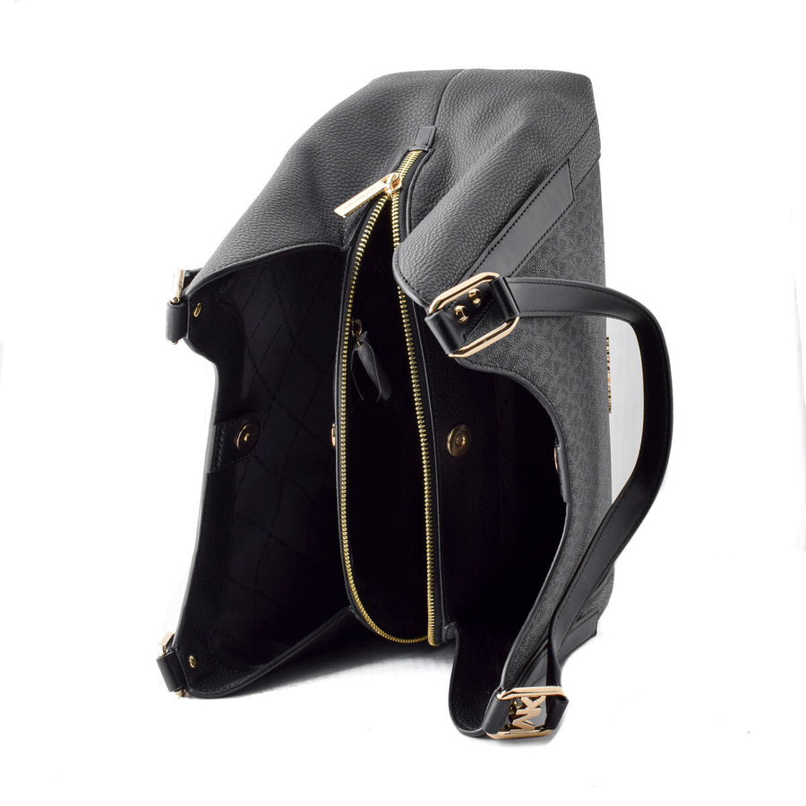 Damen Handtasche Michael Kors 35S3GW7L7B-BLACK Schwarz 37 x 26 x 15 cm