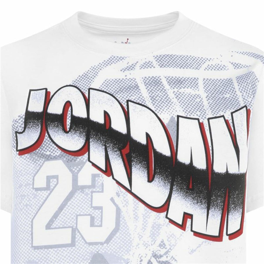 Kurzarm-T-Shirt für Kinder Jordan Jordan Weiß