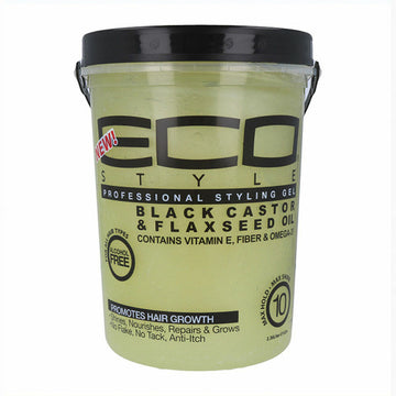 Hairstyling Creme Eco Styler Styling Gel Black Castor (2,36 L)
