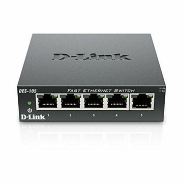 Schalter für das Büronetz D-Link DES-105/E LAN