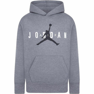 Jungen Sweater mit Kapuze Jordan Jordan Jumpman Sustainable Grau