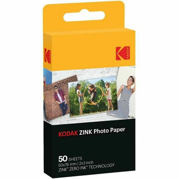 Glänzendes Photopapier Kodak (50 Stück)