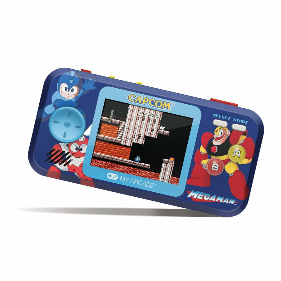 Tragbare Spielekonsole My Arcade Pocket Player PRO - Megaman Retro Games Blau