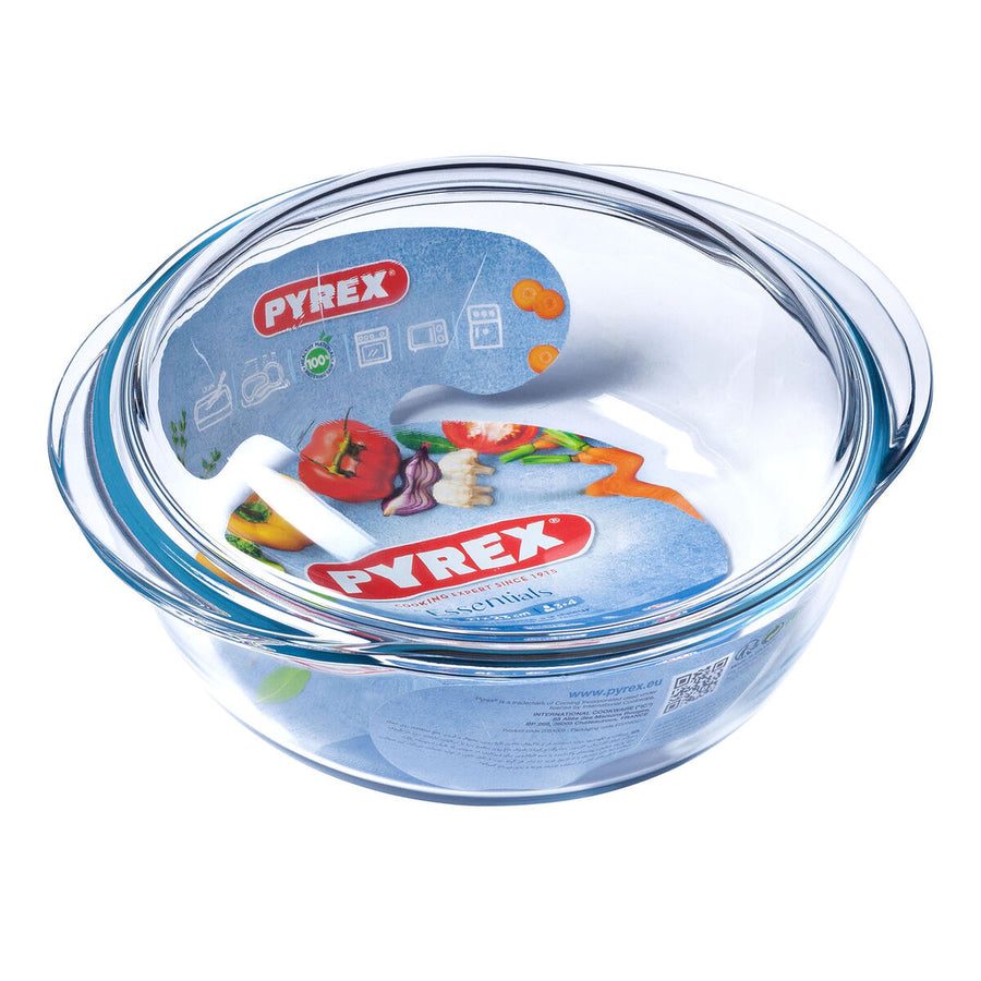 Topf mit Deckel Pyrex Essentials Durchsichtig Glas