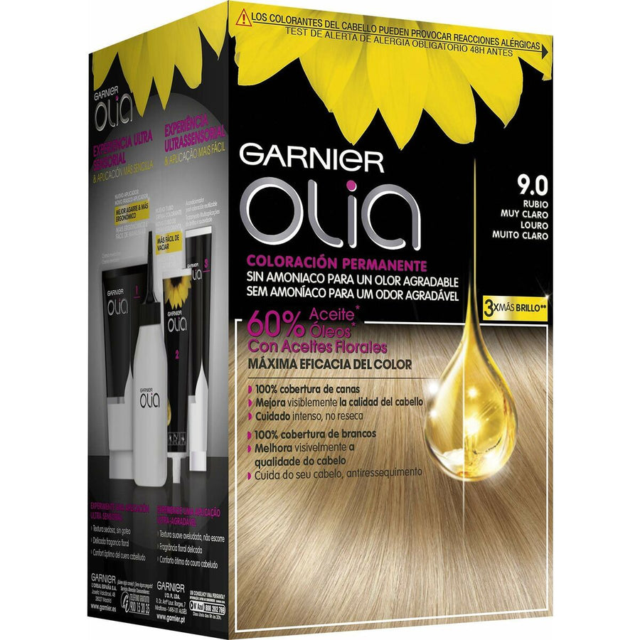 Amoniakfreie Färbung Olia Garnier 3600541235229 Extra helles Blond