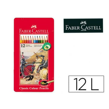 Buntstifte Faber-Castell 115801 Rot