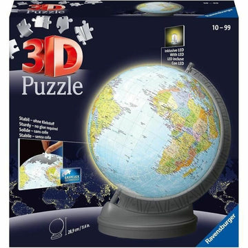 3D Puzzle Ravensburger 11549 Terraqueo-Globus Licht