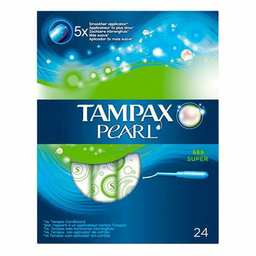 Pack Tampons Pearl Super Tampax Tampax Pearl (24 uds) 24 uds
