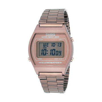 Unisex-Uhr Casio B640WC-5AEF Schwarz Gold (Ø 35 mm)
