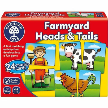 Lernspiel Orchard Farmyard Heads & Tails (FR)