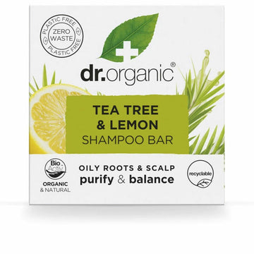 festes Shampoo Dr.Organic Tea Tree and Lemon 75 g