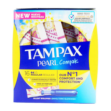 Tampons Normal PEARL Tampax (16 uds) (16 uds) (18 uds)