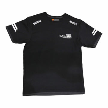 Unisex Kurzarm-T-Shirt Sparco Koma Tools 02416nrgs