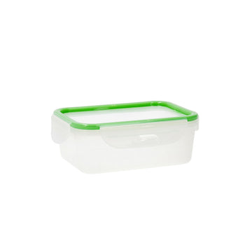 Lunchbox Quid Greenery 1 L Durchsichtig Kunststoff 13 x 18 x 6,8 cm - 1 L (4 Stück) (Pack 4x)