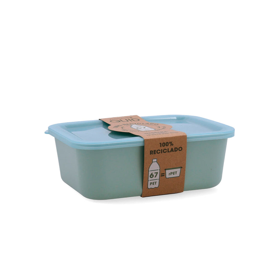Rechteckige Lunchbox mit Deckel Quid Inspira 1,34 L grün Kunststoff (12 Stück)