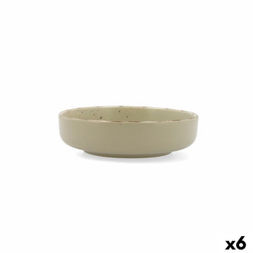 Suppenteller Quid Duna grün aus Keramik 18,5 x 5,3 cm (6 Stück)
