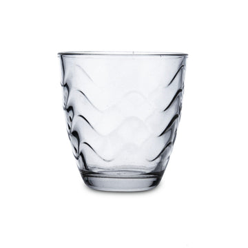 Gläserset Quid Waves Durchsichtig Glas 260 ml (6 Stück)