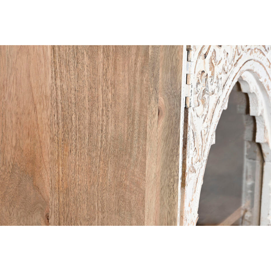 Anrichte Home ESPRIT Weiß Kristall Mango-Holz 107 x 43 x 101 cm