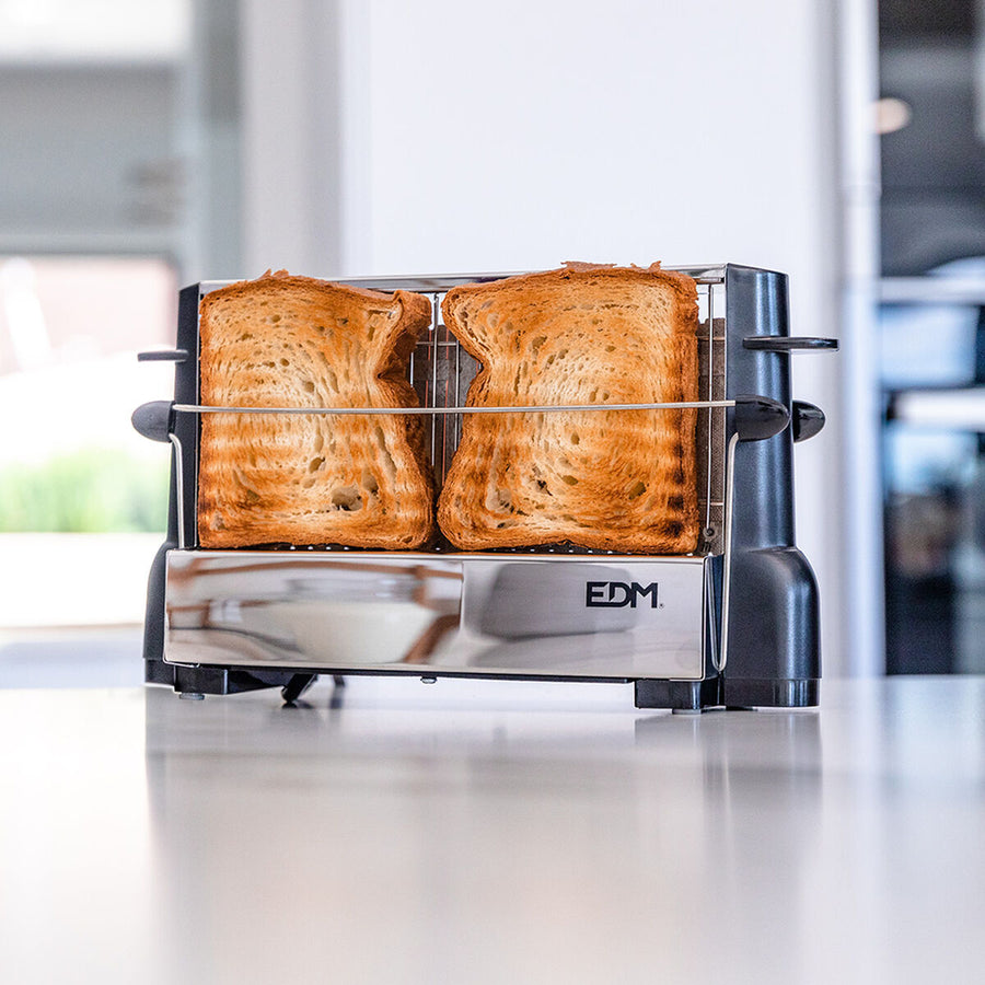 Toaster EDM 700 W Verchromt