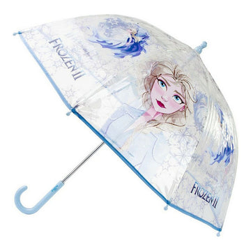 Regenschirm Frozen Blau PoE 100 % POE 45 cm