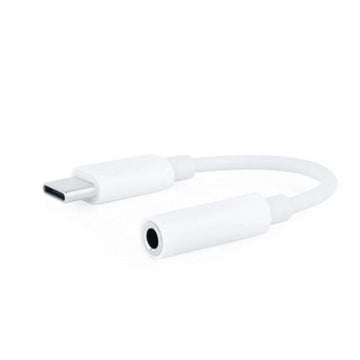 USB-C-zu-Jack 3.5 mm-Adapter NANOCABLE 10.24.1205-W Weiß (1 Stück)