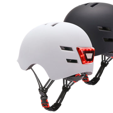 Helm für Elektroroller Youin LED Weiß