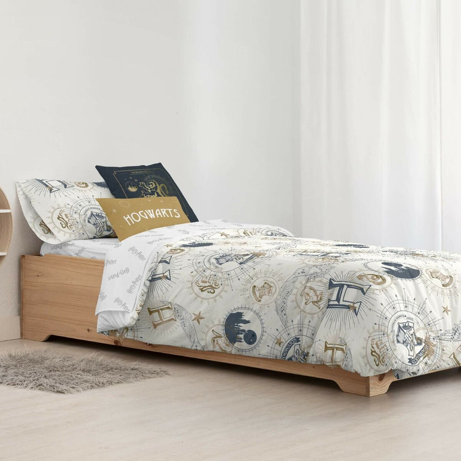 Bettdeckenbezug Harry Potter Beige 155 x 220 cm Einzelmatratze