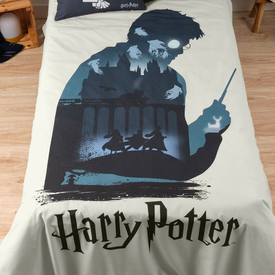 Bettdeckenbezug Harry Potter 200 x 200 cm Einzelmatratze