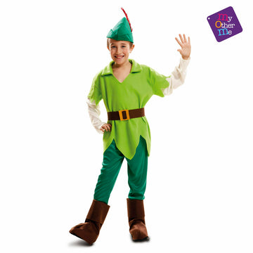 Verkleidung für Kinder My Other Me grün Peter Pan (5 Stücke)