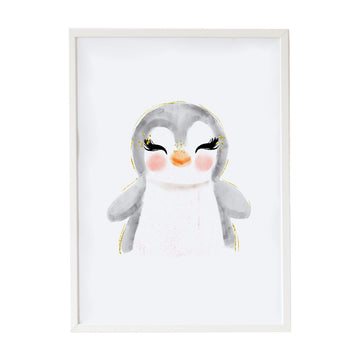 Bild Crochetts Bunt 33 x 43 x 2 cm Pinguin