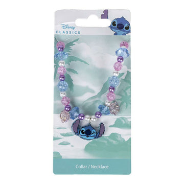 Halsband für Mädchen Stitch Blau Lila