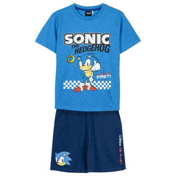 Bekleidungs-Set Sonic Blau