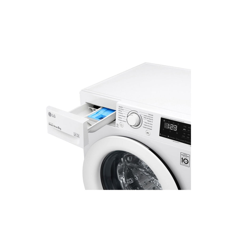 Waschmaschine LG F4WV3008N3W 1400 rpm 8 kg