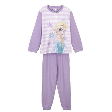 Schlafanzug Für Kinder Frozen Lila