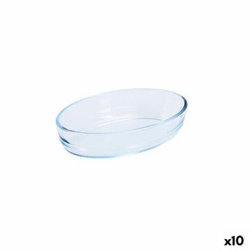 Ofenschüssel Pyrex Classic Vidrio Durchsichtig Glas Oval 21 x 13 x 5 cm (10 Stück)