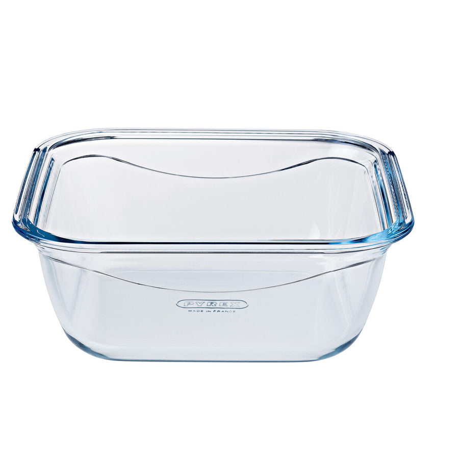 Lunchbox hermetisch Pyrex Cook & go 21 x 21 x 9 cm Blau 1,9 L Glas (6 Stück)