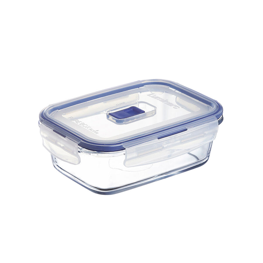Lunchbox hermetisch Luminarc Pure Box Active 16 x 11 cm 820 ml zweifarbig Glas (6 Stück)
