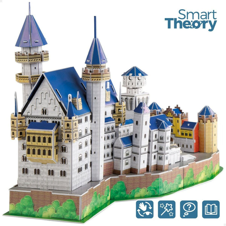 3D Puzzle Colorbaby New Swan Castle 95 Stücke 43,5 x 33 x 18,5 cm (6 Stück)