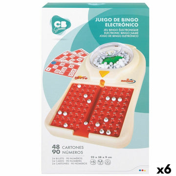 Automatisches Bingo Colorbaby   Pappe Kunststoff (6 Stück)