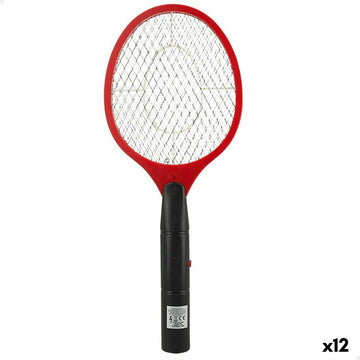Elektrischer Mückenschutz Aktive Tennisschläger Edelstahl Kunststoff 18 x 46 x 3 cm (12 Stück)