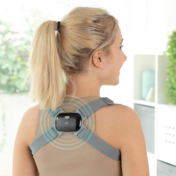 InnovaGoods® Smart Haltungstrainer mit wiederaufladbarer Vibration ViBack, verbessert die Körperhaltung, mit intelligentem Desig