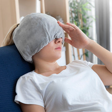 Migräne- und Entspannungsmütze mit Gel Hawfron InnovaGoods
