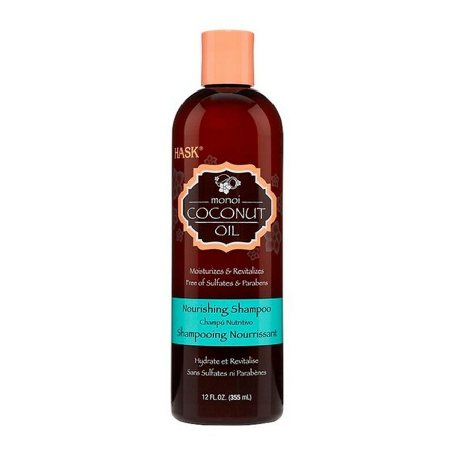 Pflegendes Shampoo Monoi Coconut Oil HASK (355 ml)