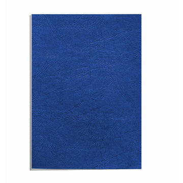 Buchbinderhüllen Fellowes Delta 100 Stück Blau A4 Pappe