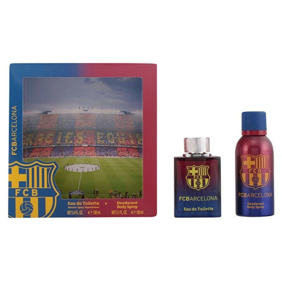 Set mit Herrenparfüm F.C. Barcelona Sporting Brands 244.151 (2 pcs) 2 Stücke