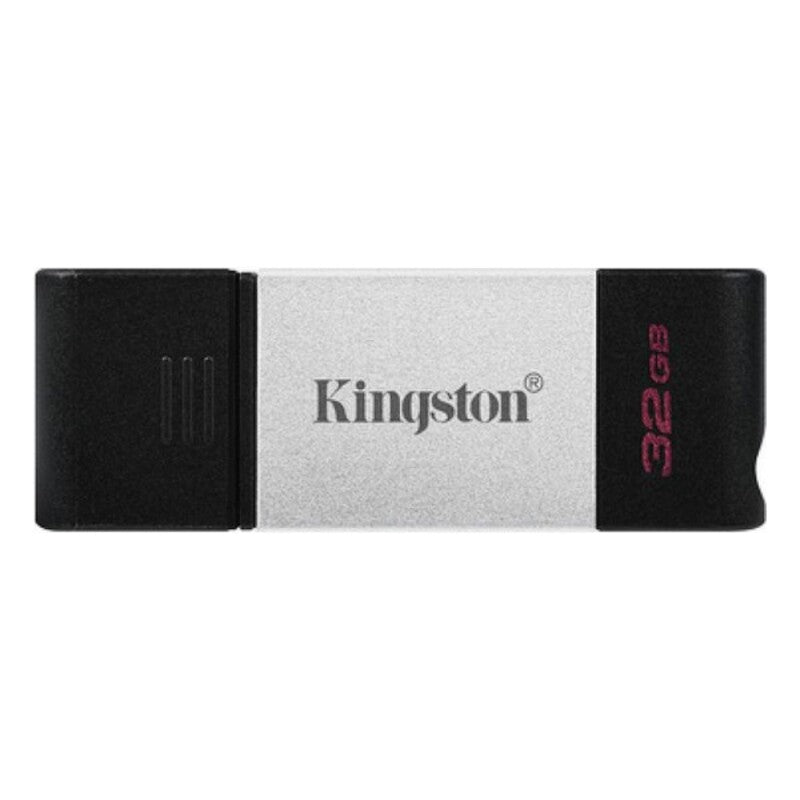 USB Pendrive Kingston DataTraveler DT80 Art C Schwarz Silber USB Pendrive
