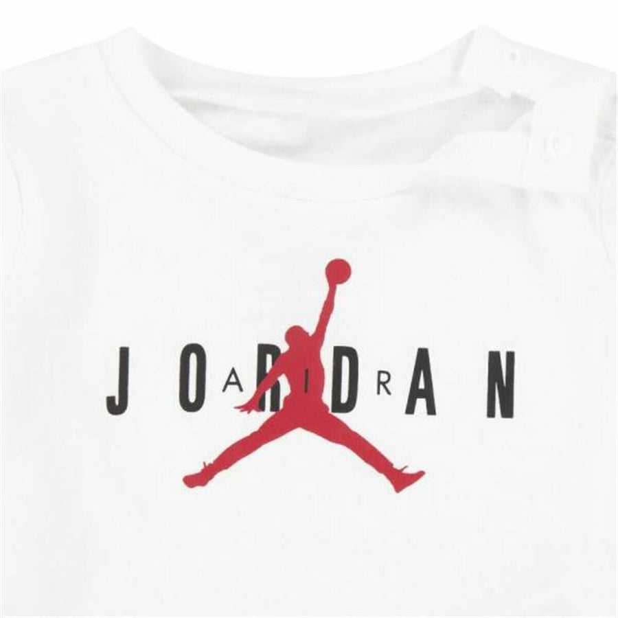 Baby-Sportset Jordan Essentials Fleeze Box Weiß Rot