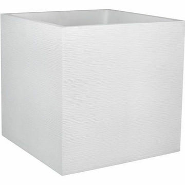 Blumentopf EDA Weiß Kunststoff 49,5 x 49,5 x 49,5 cm