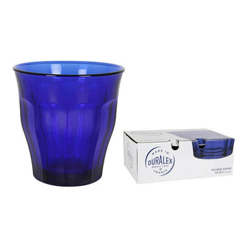 Gläserset Duralex Picardie Kristall Blau 250 ml (6 Stück)